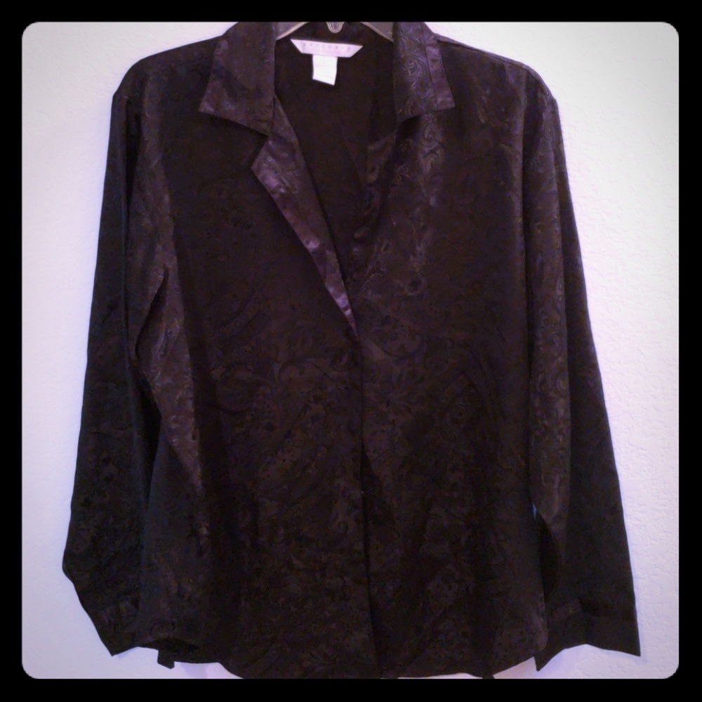Black Button Down